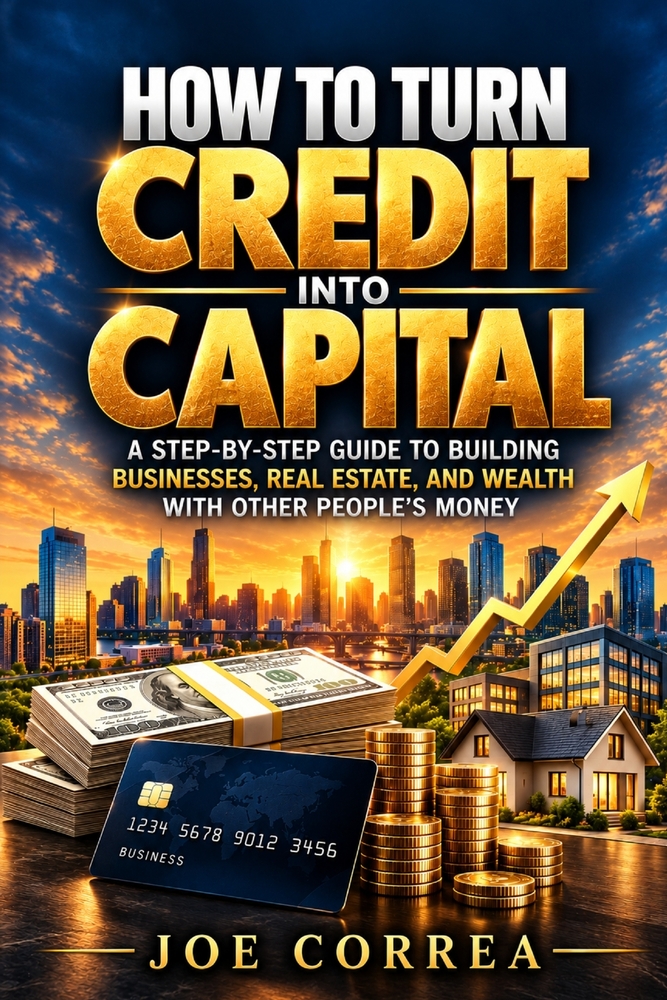 How to Turn Credit Into Capital: A Strategic Guide to Using Available Credit for Business, Real Estate, and Wealth-Building Opportunities cover