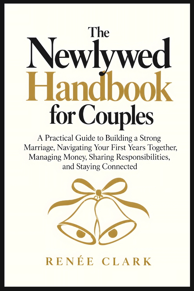 The Newlywed Handbook for Couples: A Practical Guide to Building a Strong Marriage, Navigating Your First Years Together, Managing Money, Sharing Resp cover