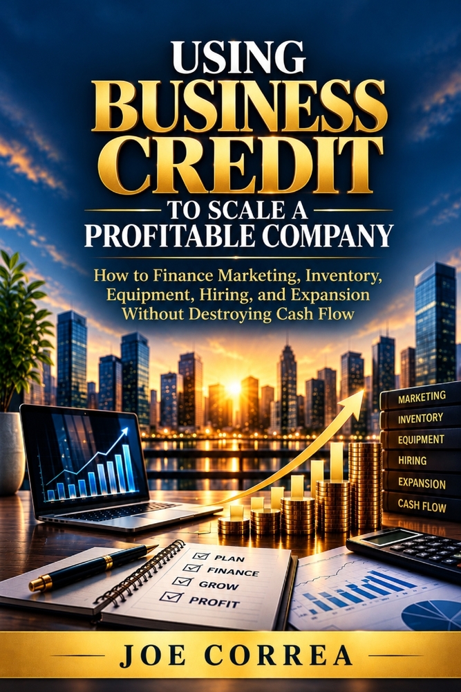 Using Business Credit to Scale a Profitable Company: How to Finance Marketing, Inventory, Equipment, Hiring, and Expansion Without Destroying Cash Flo cover
