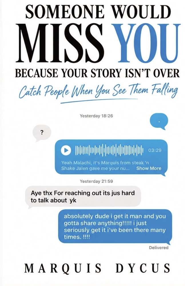 Someone Would Miss You Because Your Story Isn't Over cover