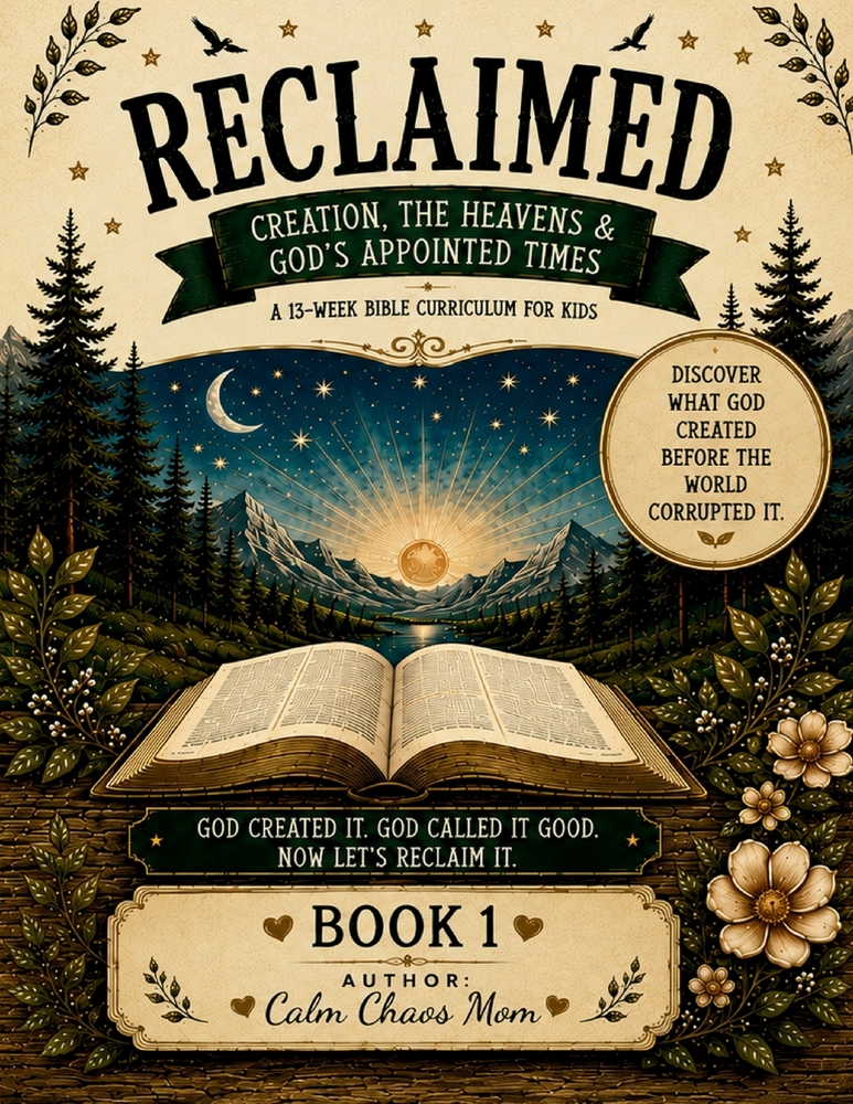 Reclaimed: Creation, the Heavens & God's Appointed Times cover