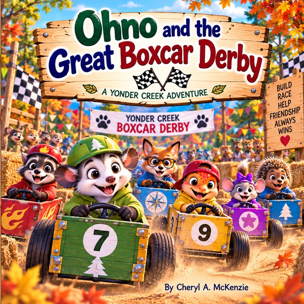 Ohno and the Great Boxcar Derby: A Yonder Creek Adventure cover