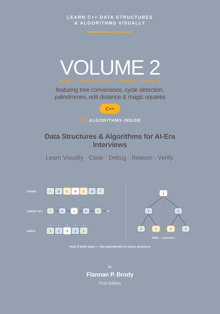 Learn C# Data Structures & Algorithms Visually - Volume 2: Data Structures & Algorithms for AI-Era Interviews cover