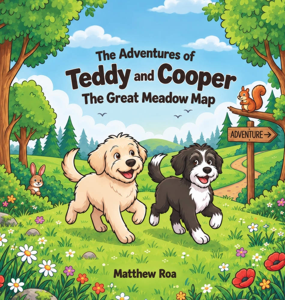 The Adventures of Teddy and Cooper: A Day at the Dog Park cover