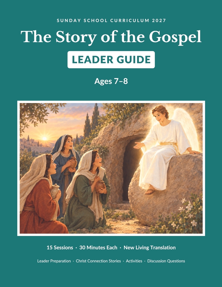 Sunday School Curriculum (7-8) - Leader Guide cover
