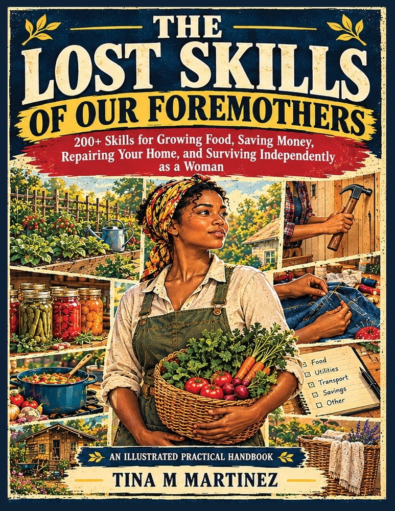 The Lost Skills of Our Foremothers: 200+ skills for growing food, saving money, repairing your home, and surviving as a woman cover