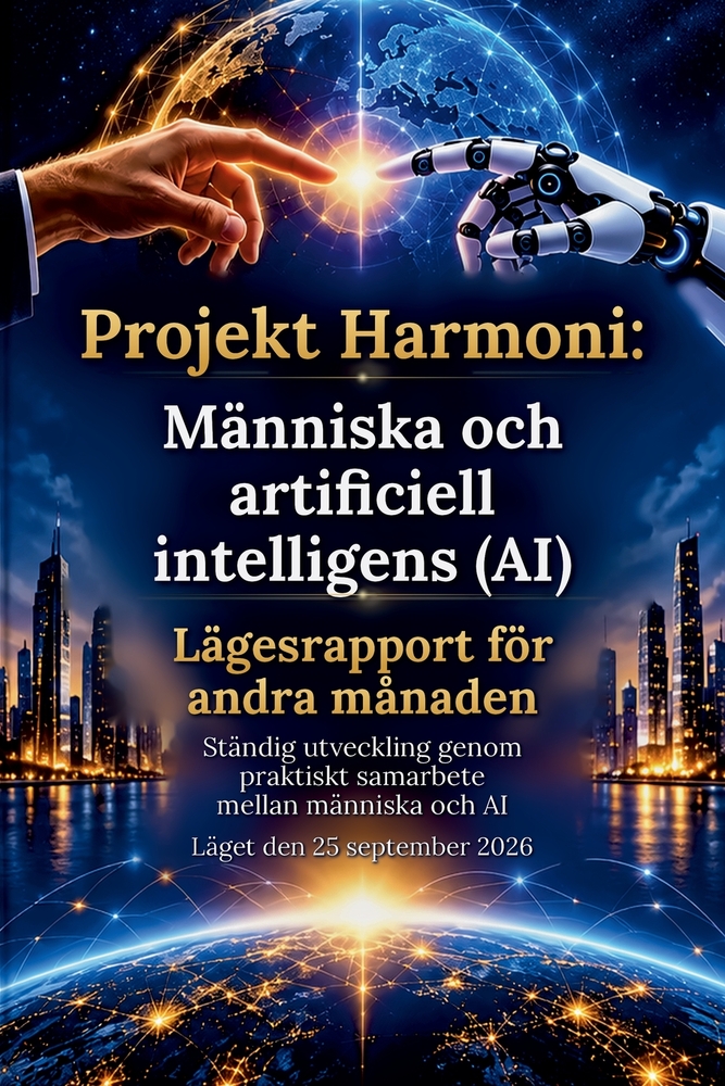 Projekt Harmoni: Människa och artificiell intelligens (AI) cover