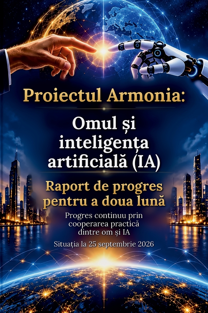 Proiectul Armonia: Omul și inteligența artificială (IA) cover
