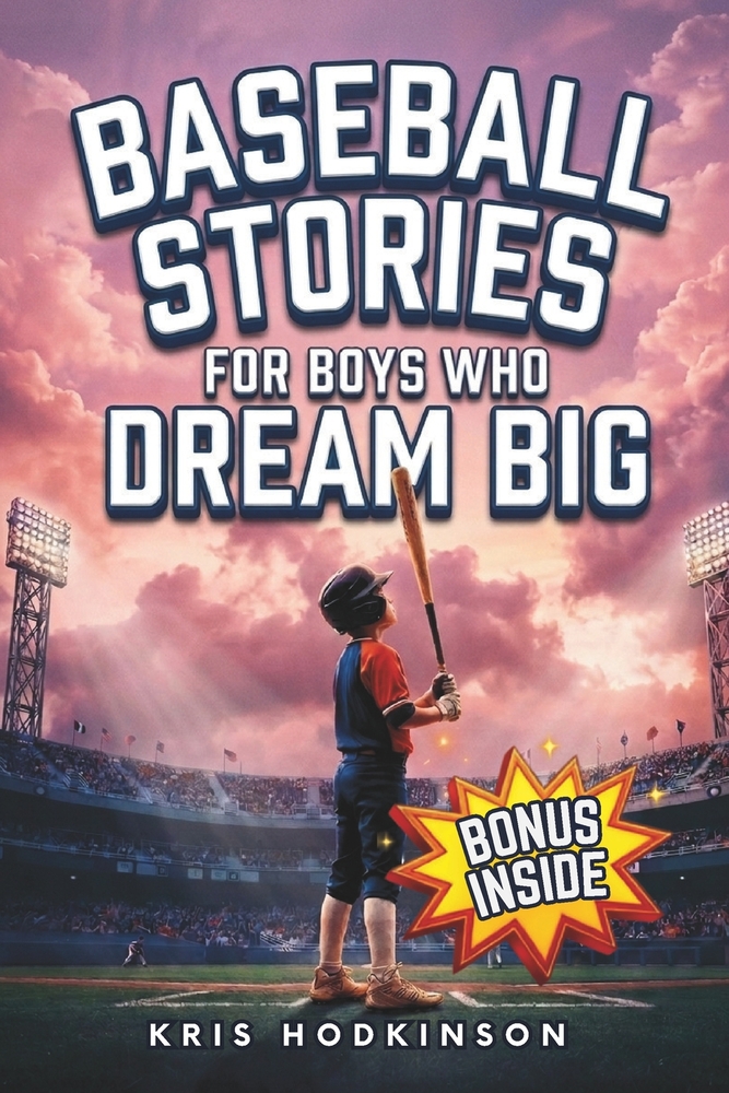 Baseball Stories for Boys Who Dream Big: 10 Inspiring Tales of Grit, Growth, and Never Giving Up cover