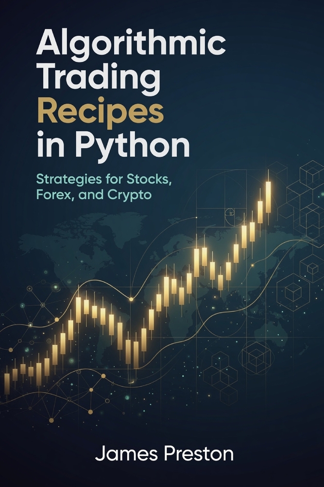 Algorithmic Trading Recipes in Python: Strategies for Stocks, Forex, and Crypto cover