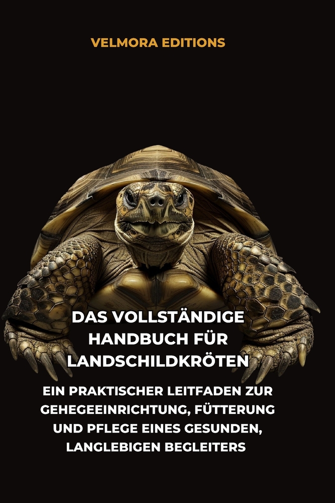 Das Vollständige Handbuch für Landschildkröten: Ein Praktischer Leitfaden zur Gehegeeinrichtung, Fütterung und Pflege eines Gesunden, Langlebigen Begl cover
