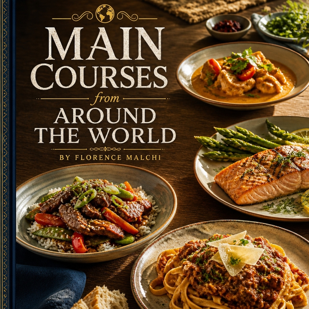 Main Courses from Around the World: Globally-Inspired, Pork-Free and Shellfish-Free Recipes for the Modern Home Cook cover