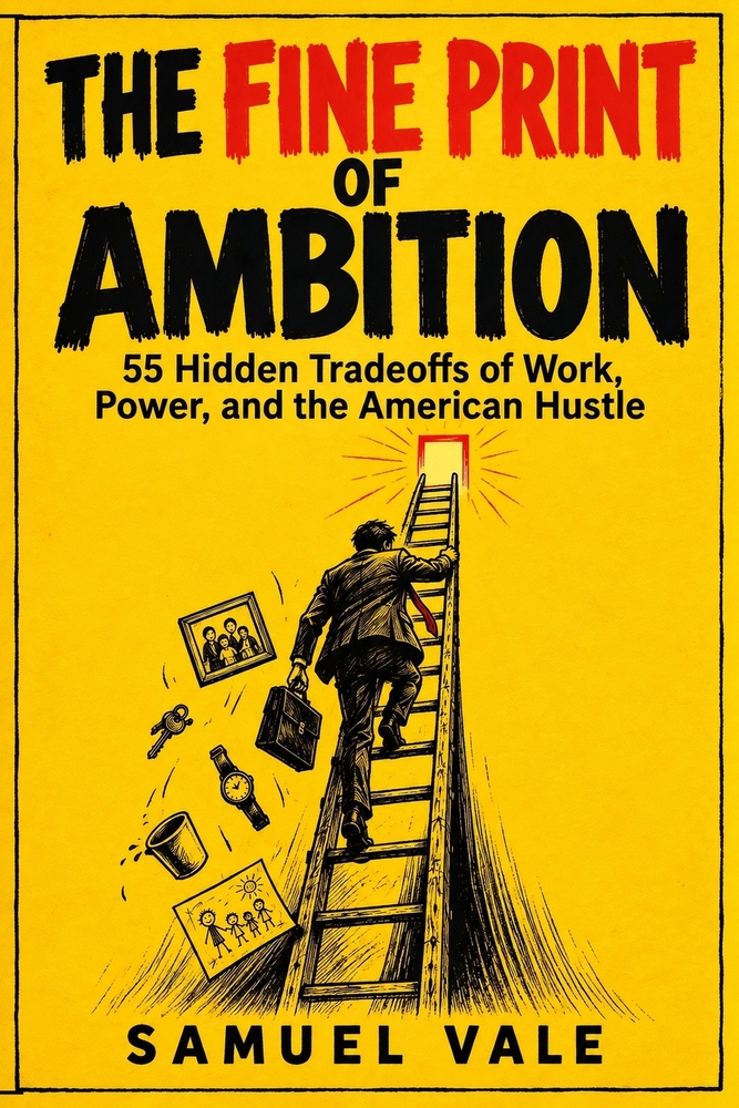 The Fine Print of Ambition: 55 Hidden Tradeoffs of Work, Power, and the American Hustle cover