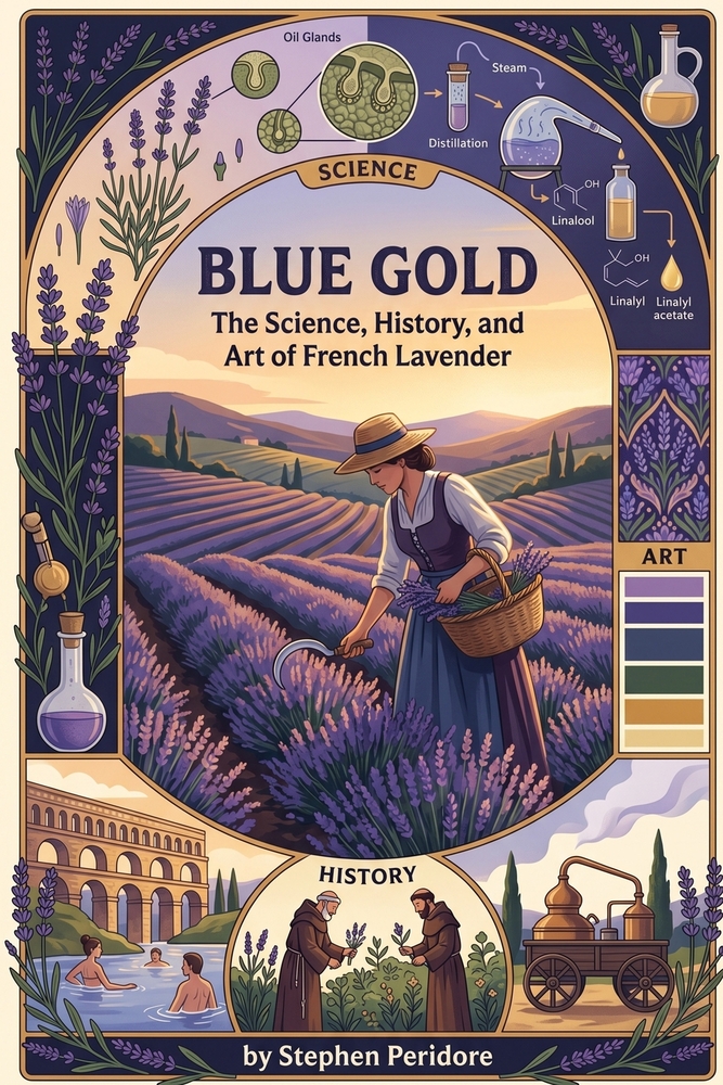 Blue Gold: The Science, History, and Art of French Lavender cover