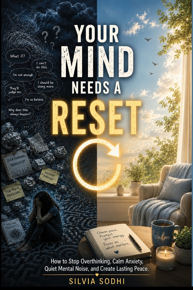 Your Mind Needs a Reset: How to Stop Overthinking, Calm Anxiety, Quite Mental Noise, and Create Lasting Peace cover
