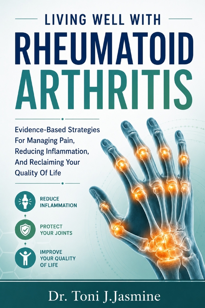 Living Well With Rheumatoid Arthritis: Evidence-Based Strategies For Managing Pain, Reducing Inflammation, And Reclaiming Your Quality Of Life cover