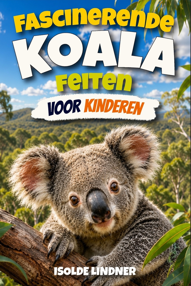 Fascinerende Koala-feiten voor slimme kinderen: Ontdek de geheimen, wetenschap en overleving van Australische geweldige boombewonende marspupials cover