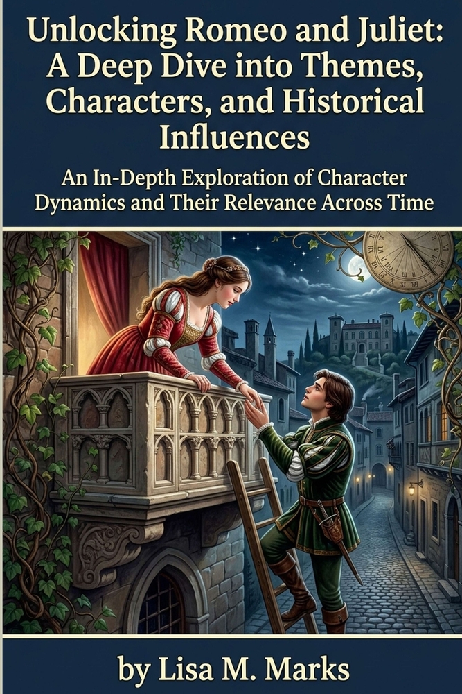Unlocking Romeo and Juliet: A Deep Dive into Themes, Characters, and Historical Influences: The Ultimate Guide for Students and Literature Lovers to U cover