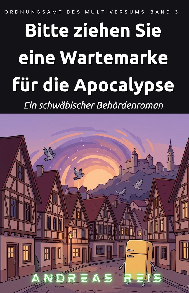 Bitte ziehen Sie eine Wartemarke für die Apokalypse: Ein schwäbischer Behördenroman cover