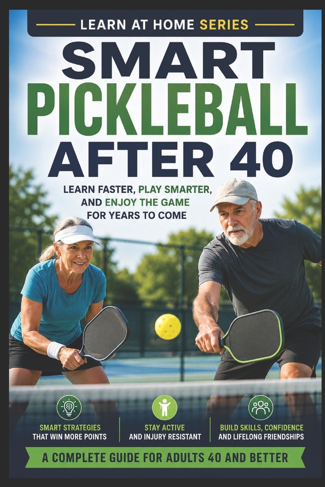 Smart Pickleball After 40: Learn Faster, Play Smarter, and Enjoy the Game for Years to Come cover