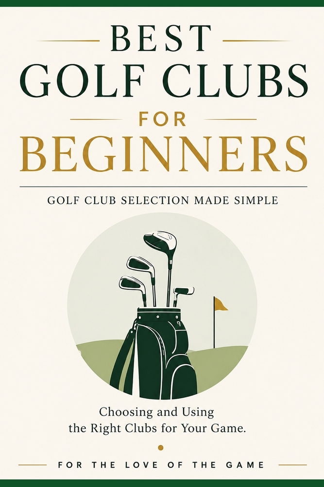 Best Golf Clubs for Beginners: Golf Club Selection Made Simple: Choosing and Using the Right Clubs for Your Game cover