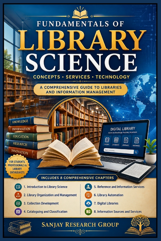 Library Science: A Comprehensive Guide to Libraries and Information Management cover