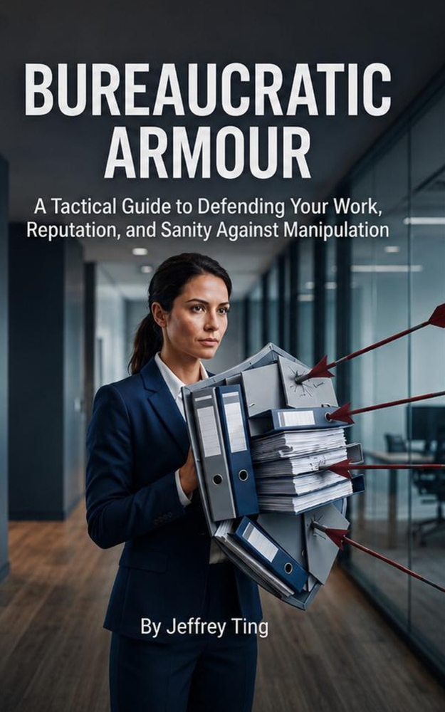 Bureaucratic Armour: A Tactical Guide to Defending Your Work, Reputation, and Sanity Against Manipulation cover