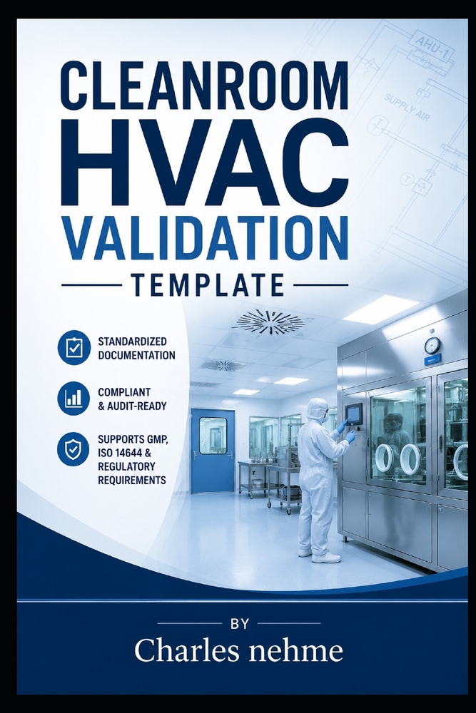 Cleanroom HVAC Validation Template cover