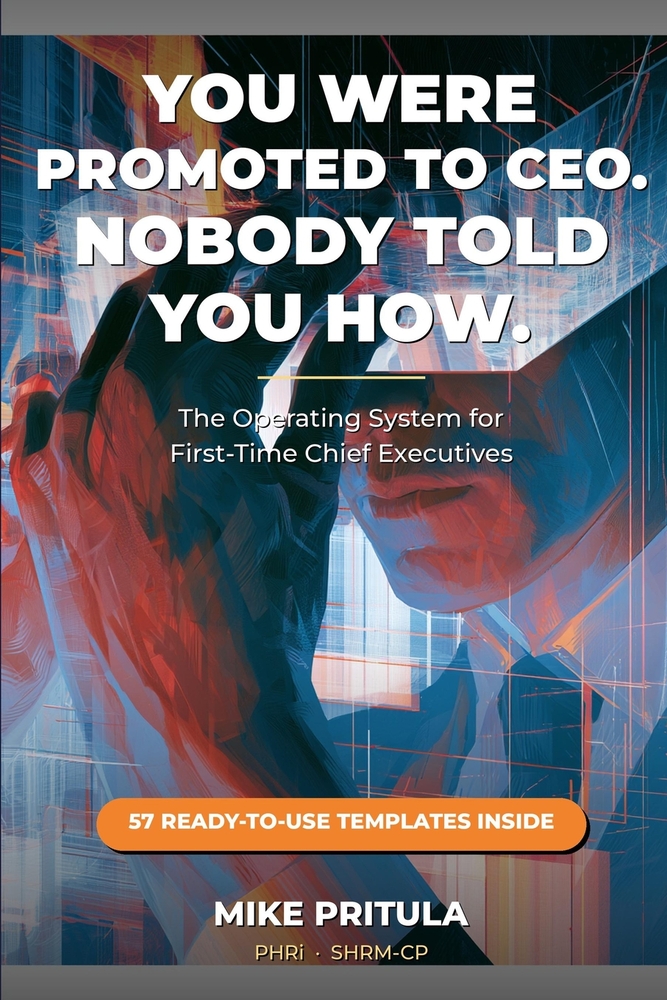You Were Promoted to CEO. Nobody Told You How.: The Operating System for First-Time Chief Executives cover