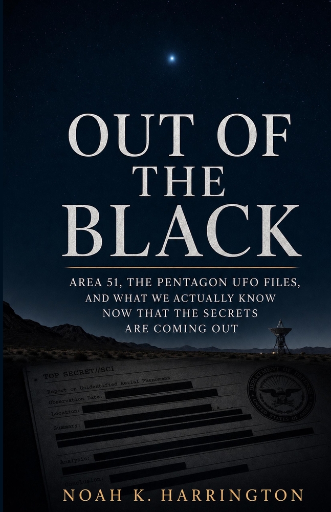 Out of the Black: Area 51, the Pentagon UFO Files, and What We Actually Know Now That the Secrets Are Coming Out cover