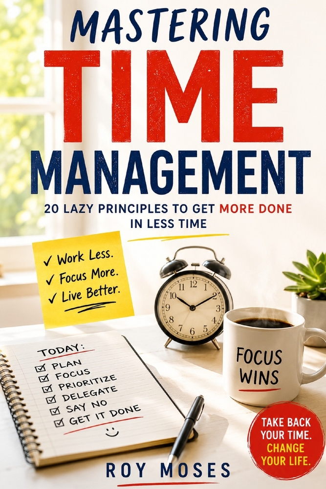 Mastering Time Management: 20 Lazy Principles to Get More Done in Less Time cover