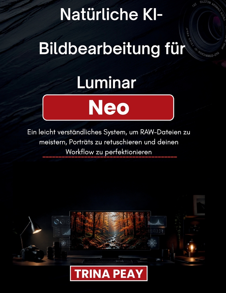 Natürliche KI-Bildbearbeitung für Luminar Neo: Ein leicht verständliches System, um RAW-Dateien zu meistern, Porträts zu retuschieren und deinen Workf cover