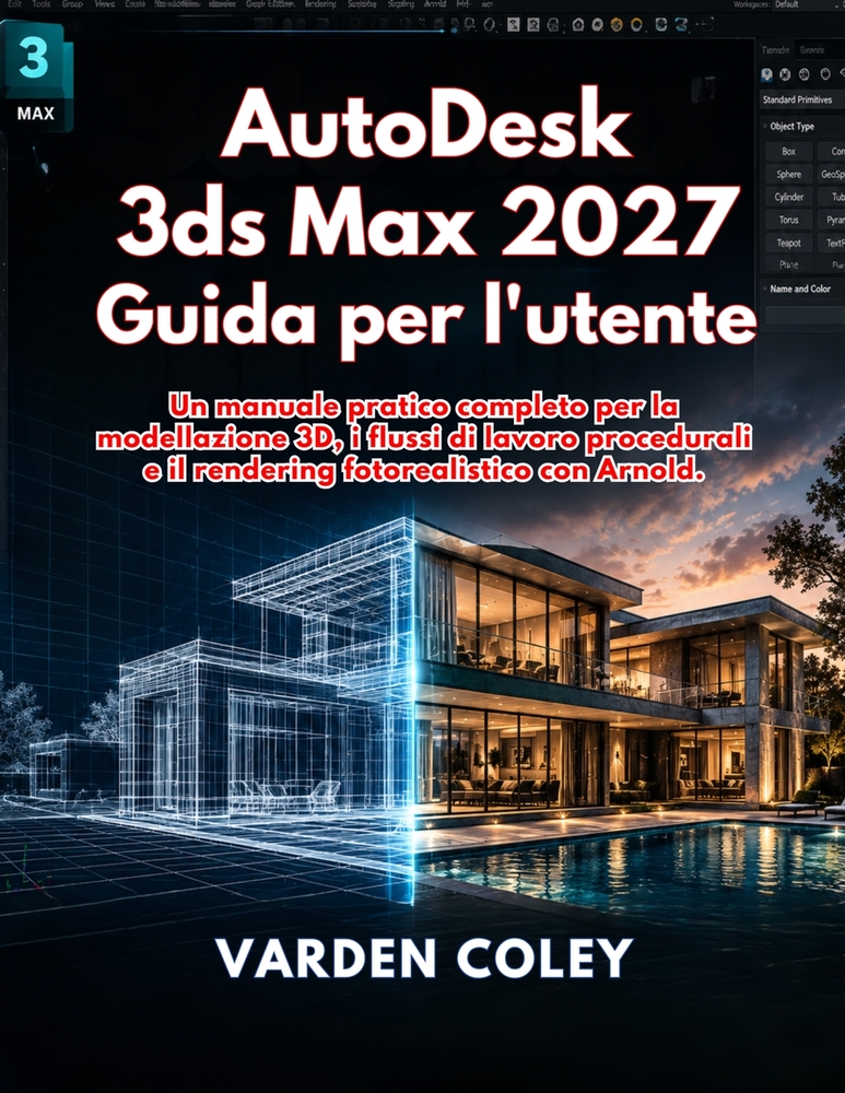 AutoDesk 3ds Max 2027 Guida per l'utente cover