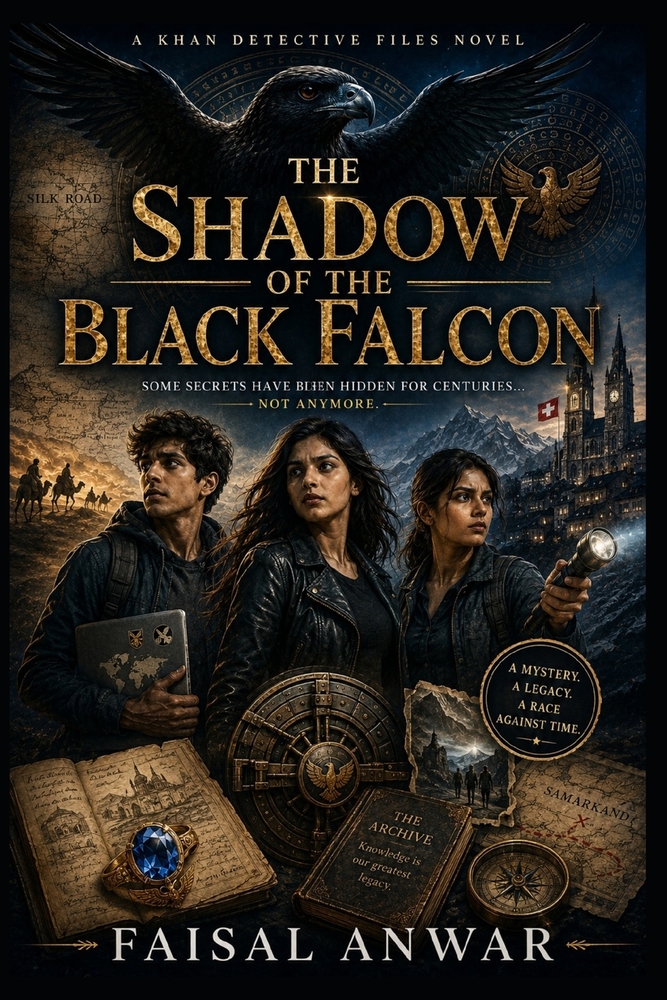 The Shadow of the Black Falcon: Adventure of the Khan Detective Files cover