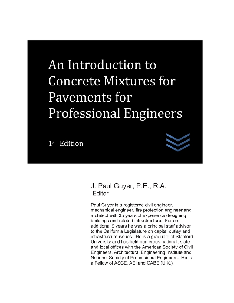 An Introduction to Concrete Mixtures for Pavements for Professional Engineers cover