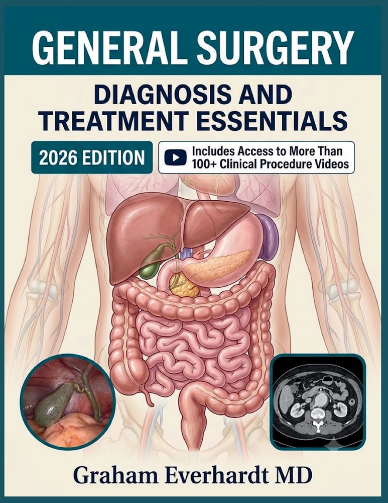 General Surgery Diagnosis and Treatment Essentials: A Clinical Guide to Preoperative Assessment, Operative Decisions, and Postoperative Care cover