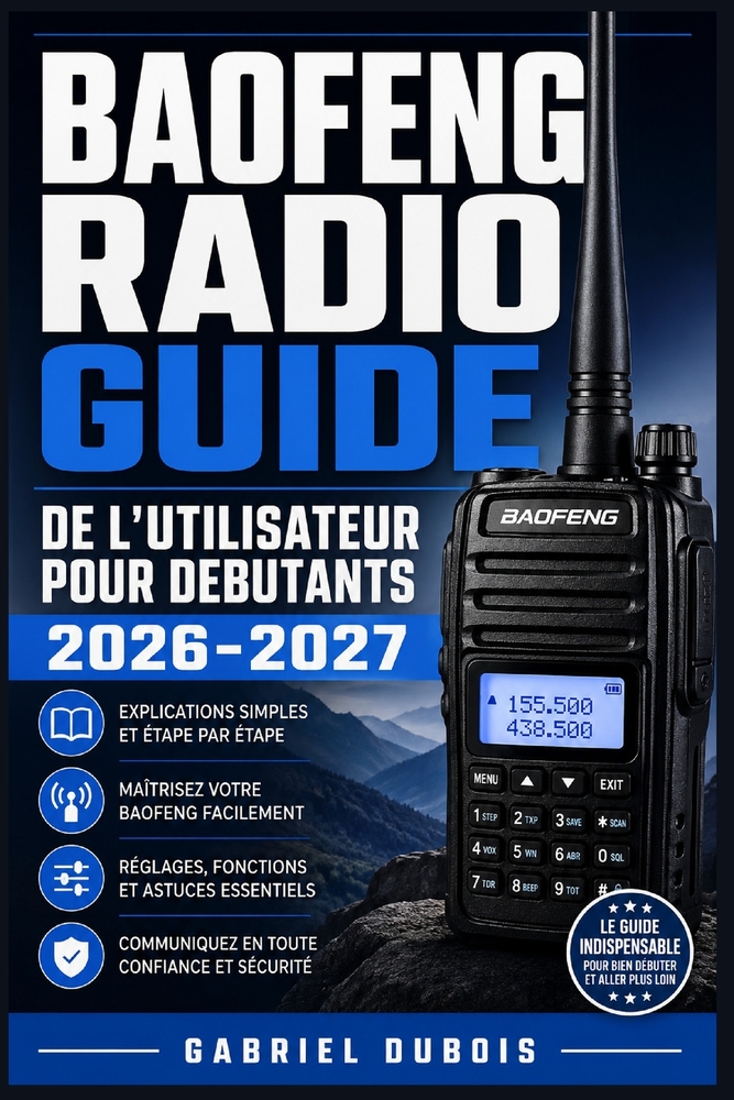 Baofeng Radio Guide de l'Utilisateur Pour Debutants 2026-2027: Maitrisez Votre Emetteur-Recepteur: Configuration, Programmation, Frequences et Fonctio cover