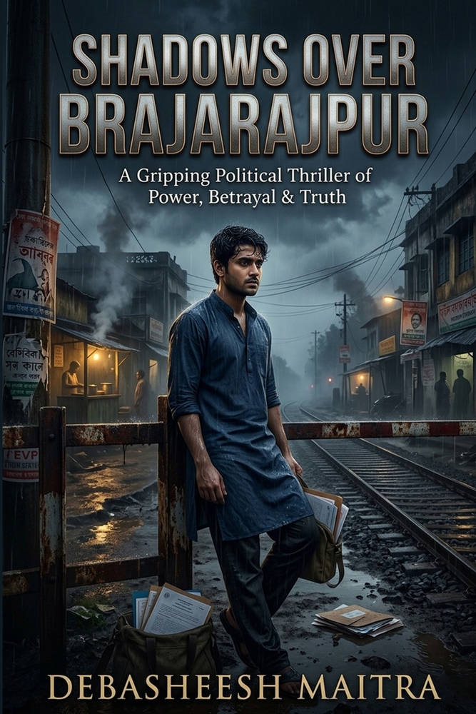 Shadows Over Brajarajpur: A Gripping Political Thriller of Power, Betrayal & Truth cover