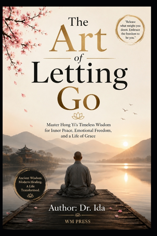 The Art of Letting Go - Master Hong Yi's Timeless Wisdom for Inner Peace, Emotional cover