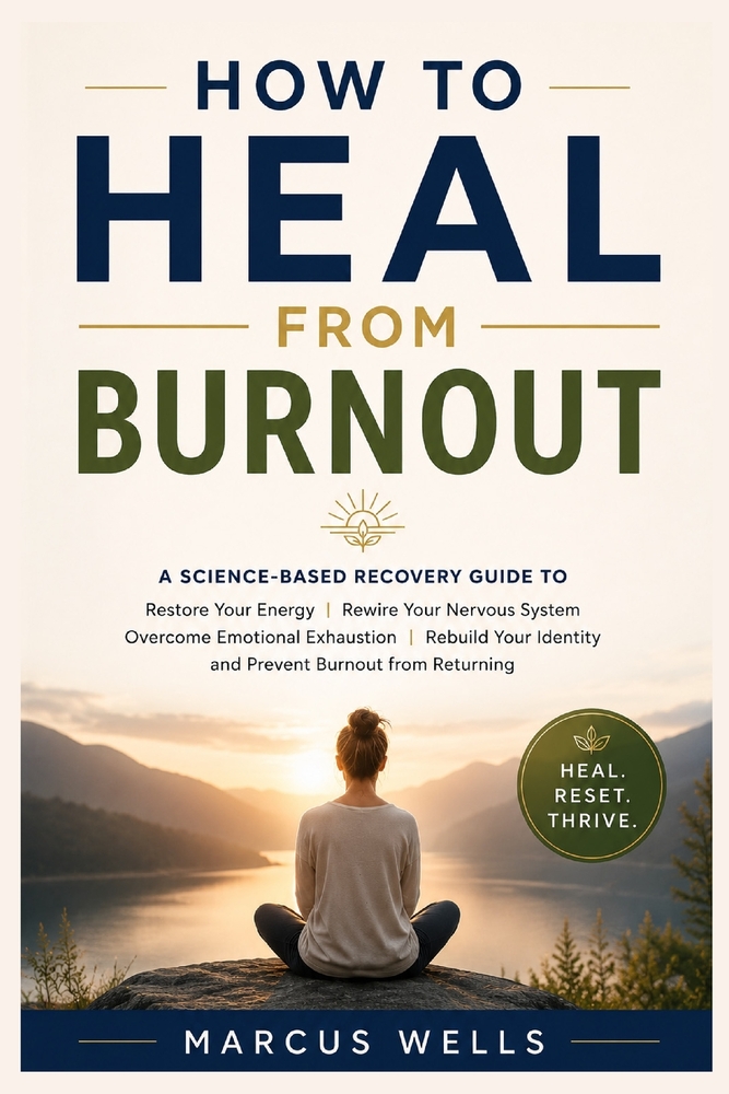 How to Heal From Burnout: A Science-Based Recovery Guide to Restore Your Energy, Rewire Your Nervous System, Overcome Emotional Exhaustion.: Rebuild Y cover