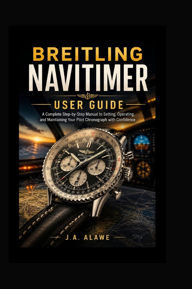 Breitling Navitimer User Guide: A Complete Step-by-Step Manual to Setting, Operating, and Maintaining Your Pilot Chronograph with Confidence cover
