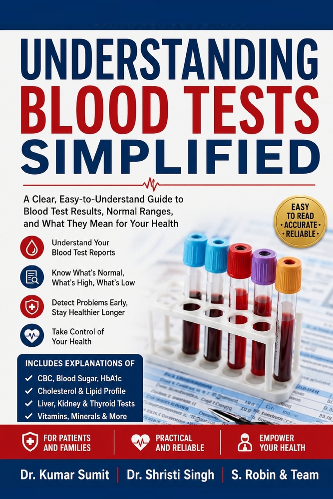 Understanding Blood Tests Simplified: A Patient's Complete Guide to Understanding CBC, Blood Sugar, Cholesterol, Liver Function, Kidney Function, Thyr cover