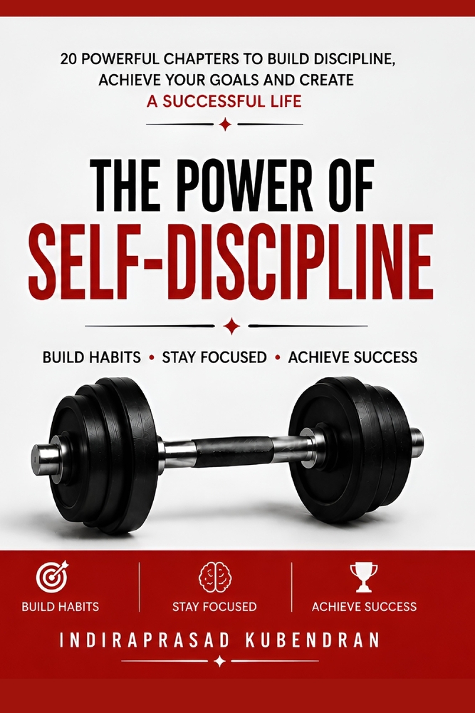 The Power of Self-Discipline: 20 Powerful Chapters to Build Discipline, Stay Focused, Overcome Challenges, and Create a Successful Life cover