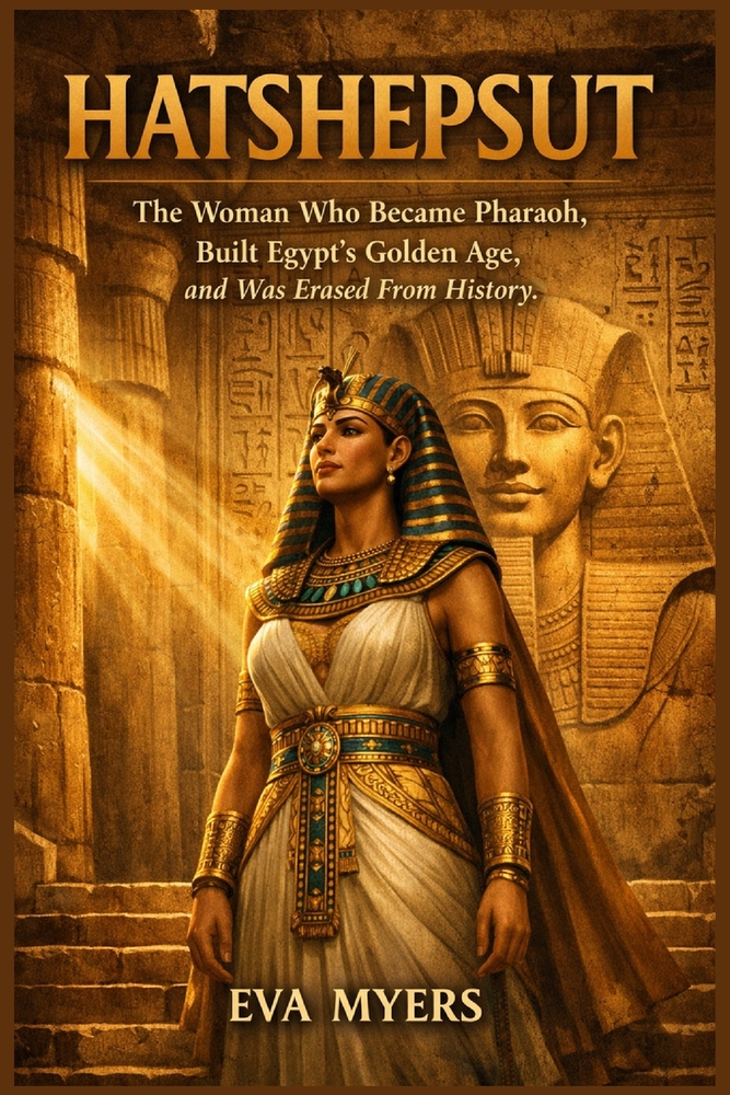 Hatshepsut: The Woman Who Became Pharaoh, Built Egypt's Golden Age, and Was Erased From History cover