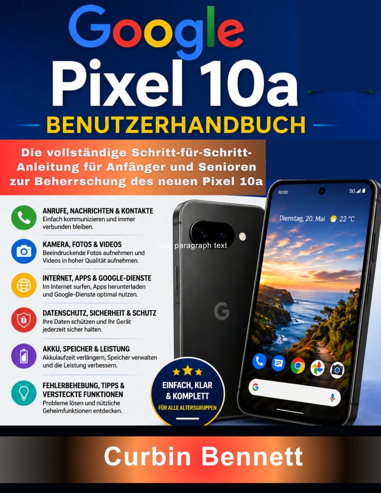 Google Pixel 10a Benutzerhandbuch cover