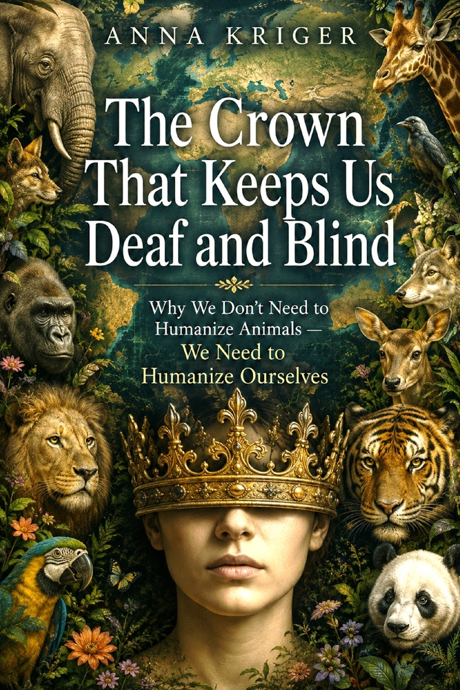 The Crown That Keeps Us Deaf and Blind: Why We Don't Need to Humanize Animals - We Need to Humanize Ourselves cover