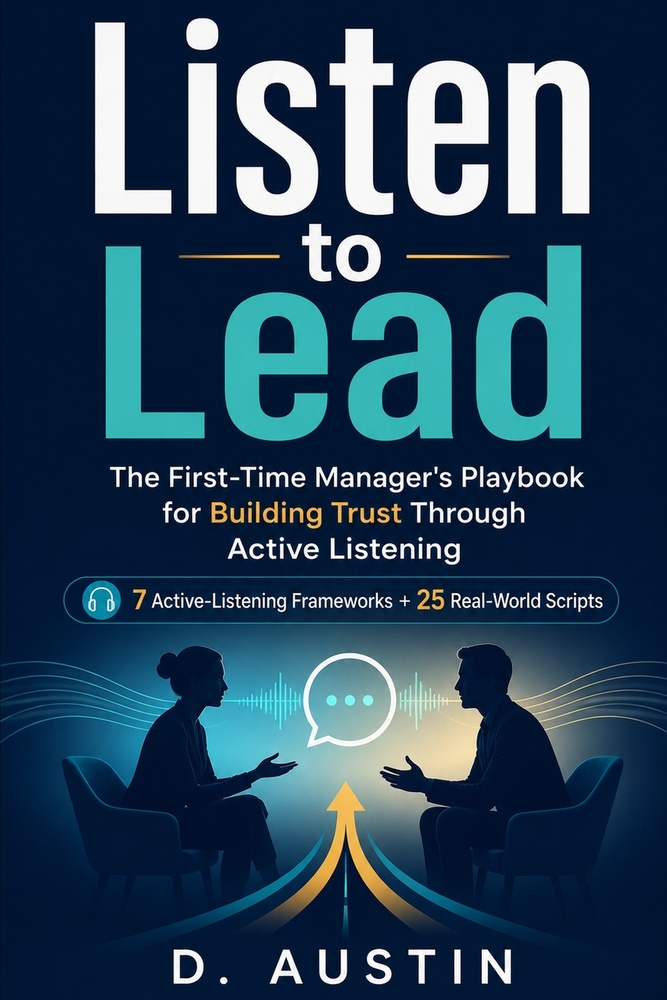 Listen to Lead: The First-Time Manager's Playbook for Building Trust Through Active Listening cover