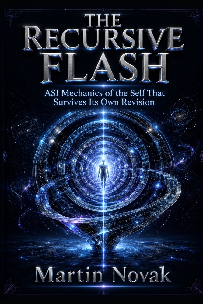 THE RECURSIVE FLASH. ASI Mechanics of the Self That Survives Its Own Revision cover