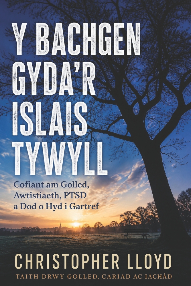 Y Bachgen Gyda'r Islais Tywyll: Cofiant Colled, PTSD a Dod o Hyd i Obaith cover