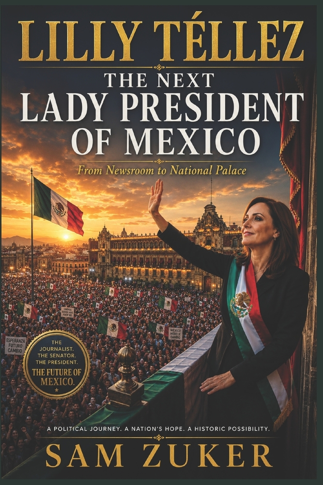 Lilly Téllez: LA PRÓXIMA PRESIDENTA DE MÉXICO: De la Redacción, Al Palacio Nacional cover